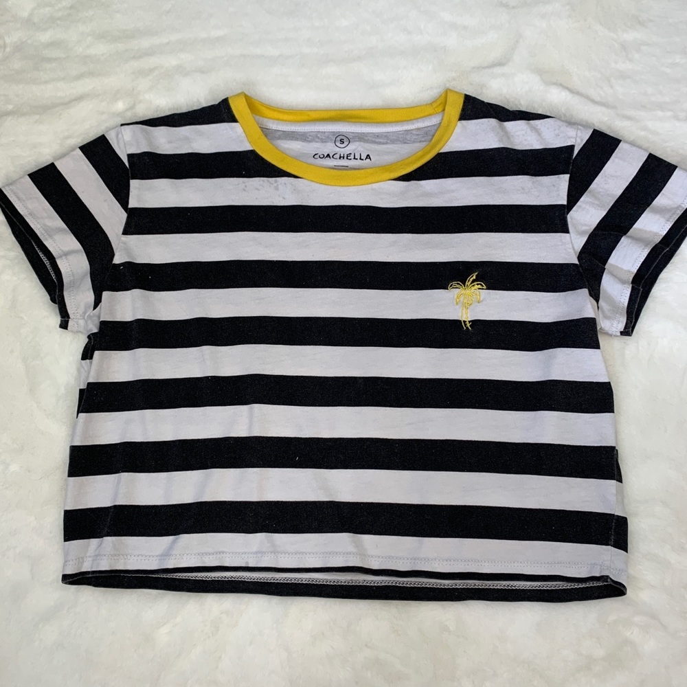 Coachella striped tshirt